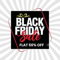 Black Friday Super Sale Tag Design Template vector