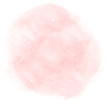 fundo transparente de textura de pintura em aquarela rosa png