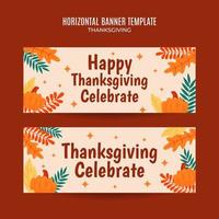 thanksgiving design for advertising, banners, leaflets and flyers vector