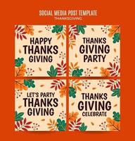 thanksgiving design for advertising, banners, leaflets and flyers vector