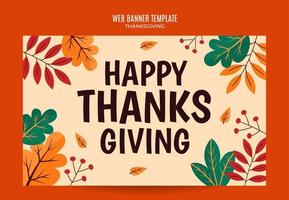 thanksgiving design for advertising, banners, leaflets and flyers vector