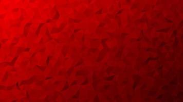 Dark red Christmas background with low-poly texture vector