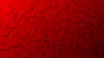 Dark red Christmas background with low-poly texture vector