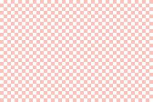 Pink and white Checkered background seamless pattern. Vector illustration