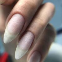 uñas de mujer sin manicura foto