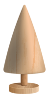 Christmas pine tree wood for decoration. png