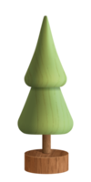 madera de pino de navidad para decorar. png