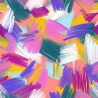 seamless abstract pattern white blue red violet chaotic strokes texture background photo