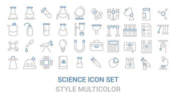 vector de ilustración y logotipo ciencia icono perfecto. signo de icono de la colección moderna para el concepto móvil y el diseño de aplicaciones web. bonito diseño perfecto.