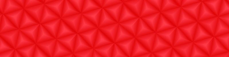 Banner design Vector illustration red triangle background