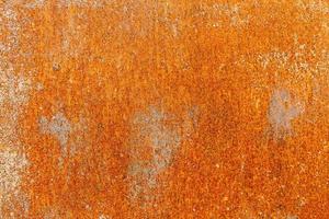 metal oxidado de grano fino con pintura desconchada foto