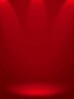 Plain studio black and Red background photo