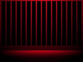 Abstract black and Red gradient. Plain studio background photo