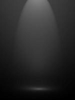 Abstract black and Red gradient. Plain studio background photo