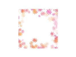 Flower Frame Background Illustration for decoration photo