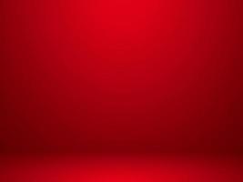 Plain studio black and Red background photo