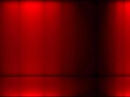 Abstract black and Red gradient. Plain studio background photo