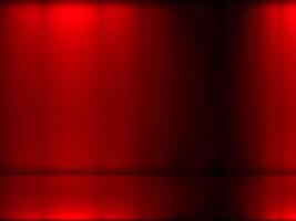 Abstract black and Red gradient. Plain studio background photo