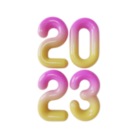 2023 3D Typography 07 png