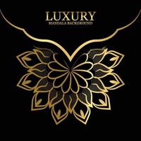 Luxury mandala background with arabesque pattern. Arabic Islamic design for book cover, Elegant background Circular pattern in form of mandala flower for Henna vector
