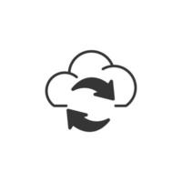 backup system icons  symbol vector elements for infographic web