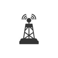 wireless antenna icons  symbol vector elements for infographic web