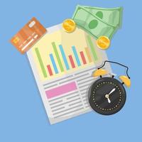 Money Management Budget Illustration Vector