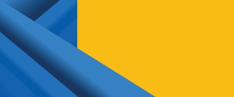 vector illustration of modern abstract background in blue and yellow colors, for banners and others