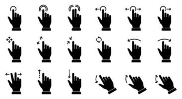 Flick up gesture color icon. Touchscreen gesturing. Human hand and fingers.  Tap, point, click. Using sensory devices. Isolated vector illustration  8198008 Vector Art at Vecteezy