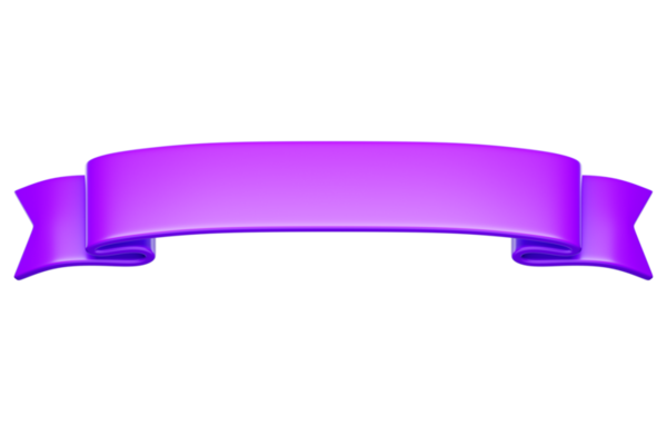 Purple Ribbon PNGs for Free Download
