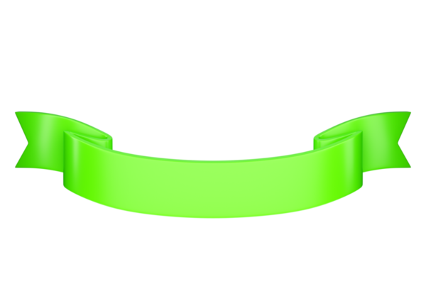 Green Ribbon PNGs for Free Download