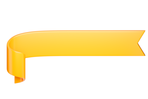 Yellow Ribbon PNGs for Free Download