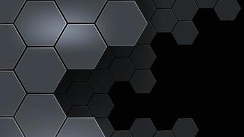 abstract hexagon pattern background vector