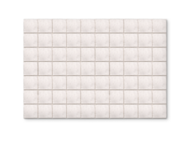 composición de mosaico blanco sobre fondo transparente png