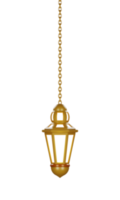 3d islamico lanterna illustrazione png