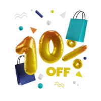 3d discount illustration png