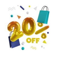 3d discount illustration png