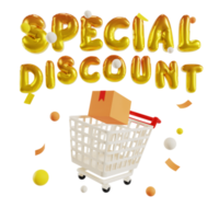 3d discount illustration png