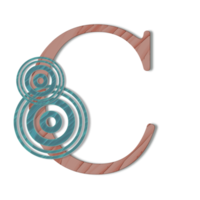 Letter C on a trancporent background png