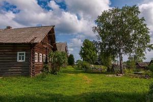 Russian village view photo