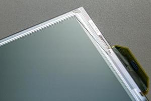 separated TN-technology color lcd screen part with polarizer film photo