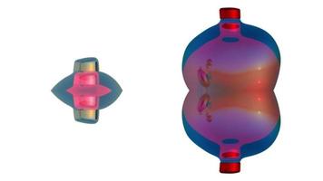 Natale nuovo anno palline 3d animazione video