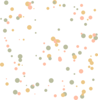 Abstract speckles Dots Shapes element png