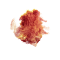 realistic red smoke effect png