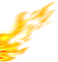 explosão de chamas de fogo png