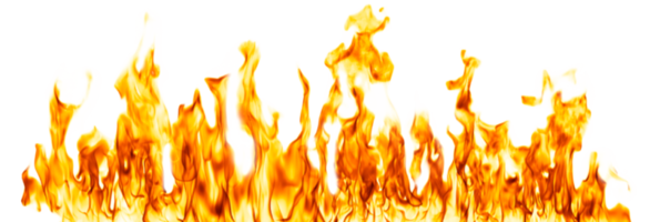 flat fire flames png