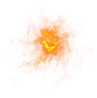 explosión de llamas de fuego png