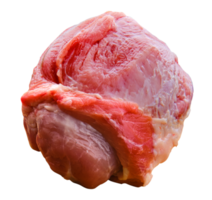 rå färsk nötkött botten png