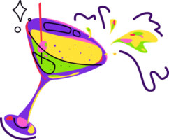 der alkoholische Cocktail png