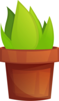 pot with flower png